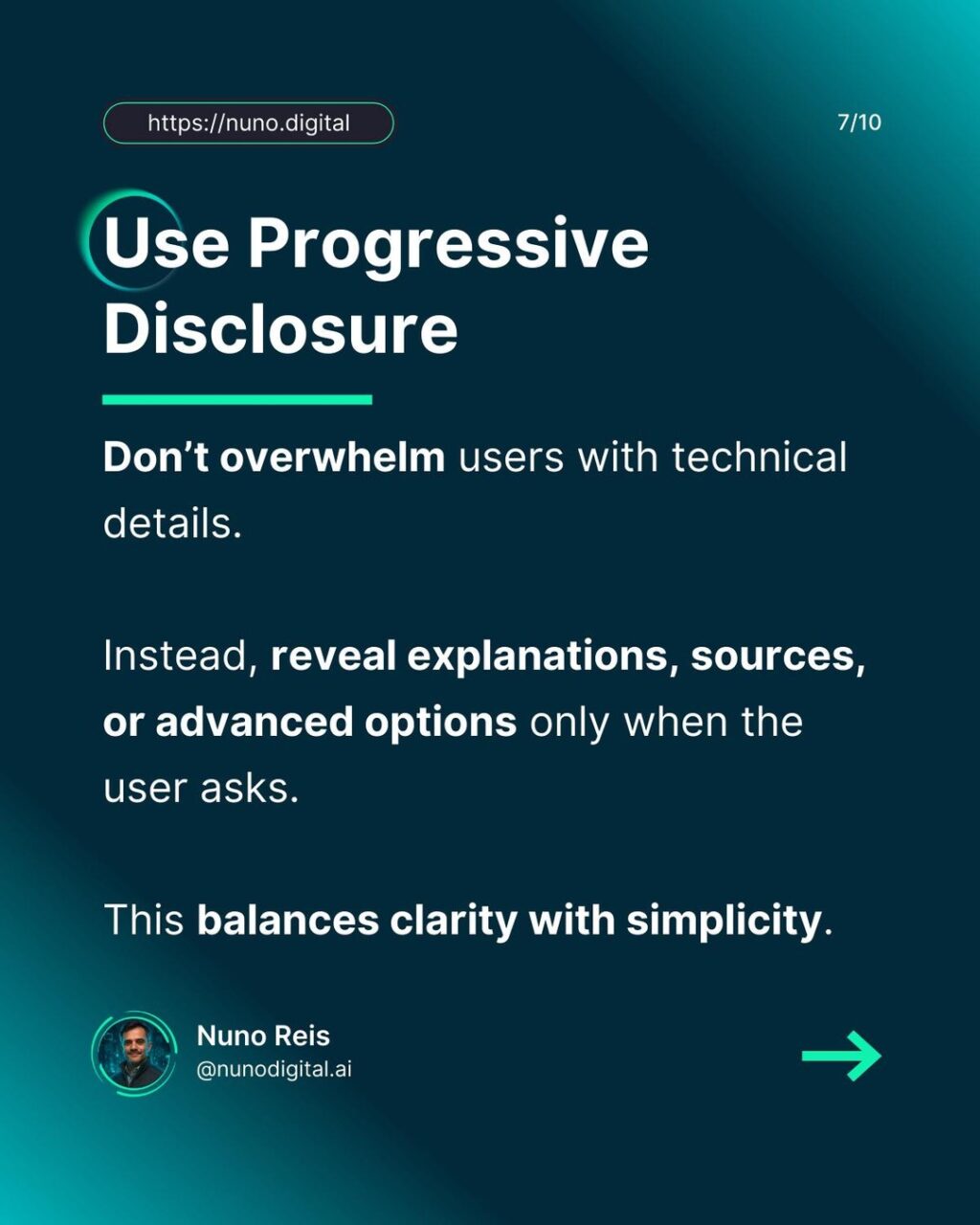 Instagram post from nunodigital.ai. This post is in position 6.