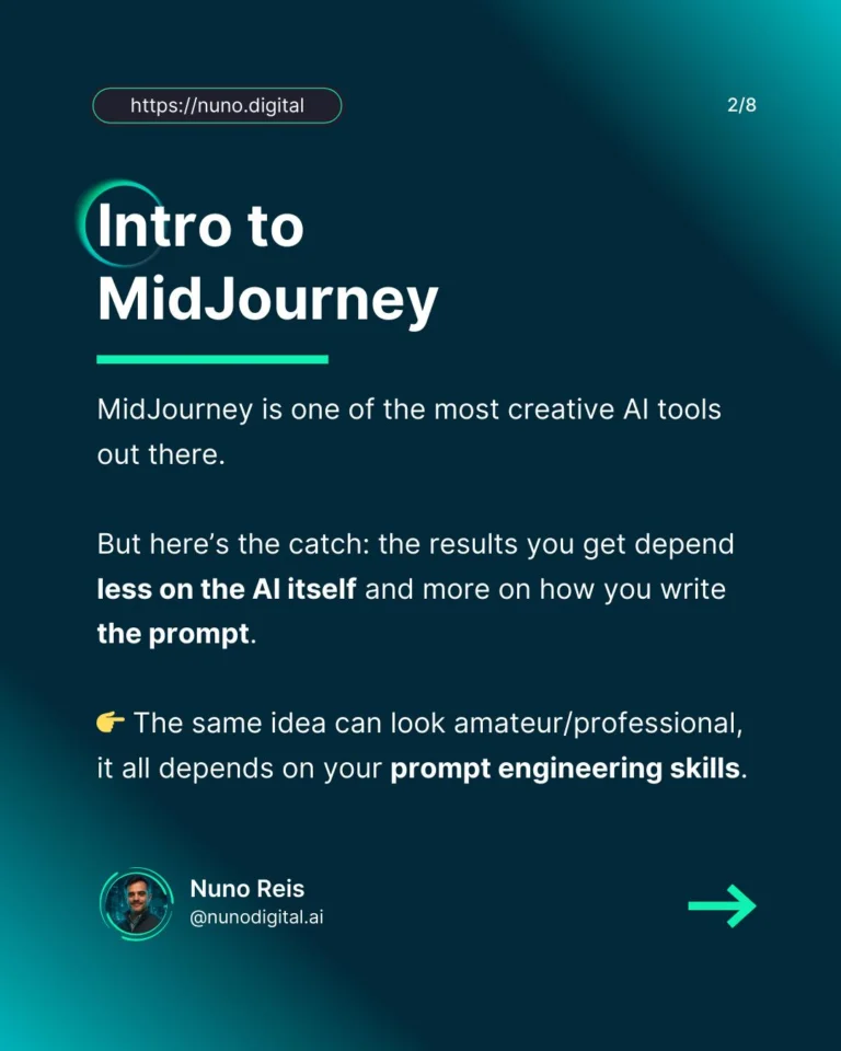 Instagram post from nunodigital.ai. This post is in position 1.