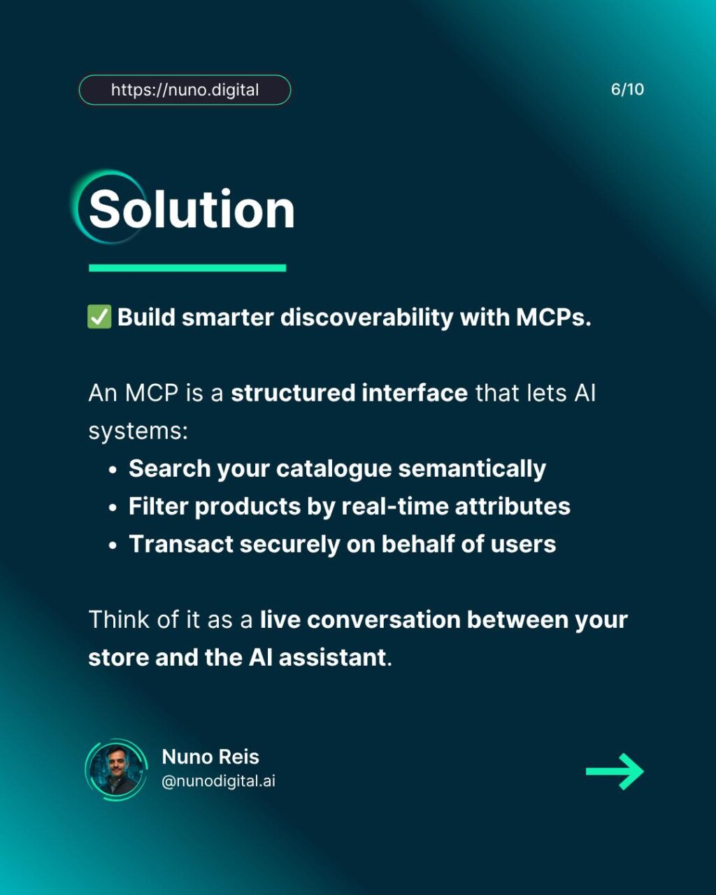 Instagram post from nunodigital.ai. This post is in position 5.