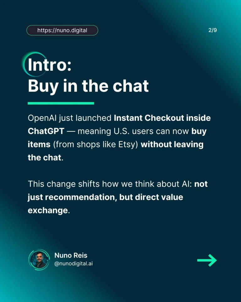 Instagram post from nunodigital.ai. This post is in position 1.