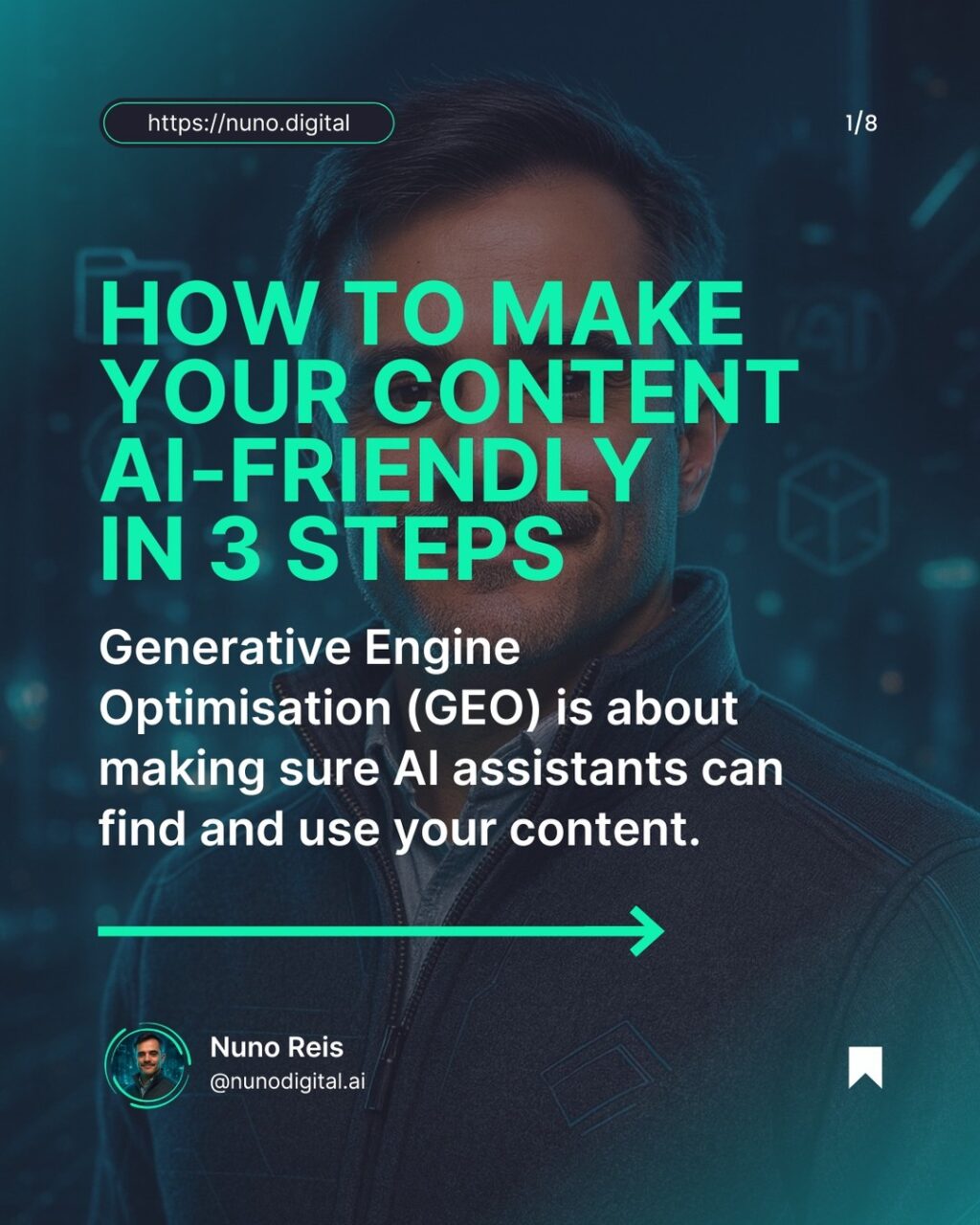 Instagram post from nunodigital.ai. This post is in position 0.